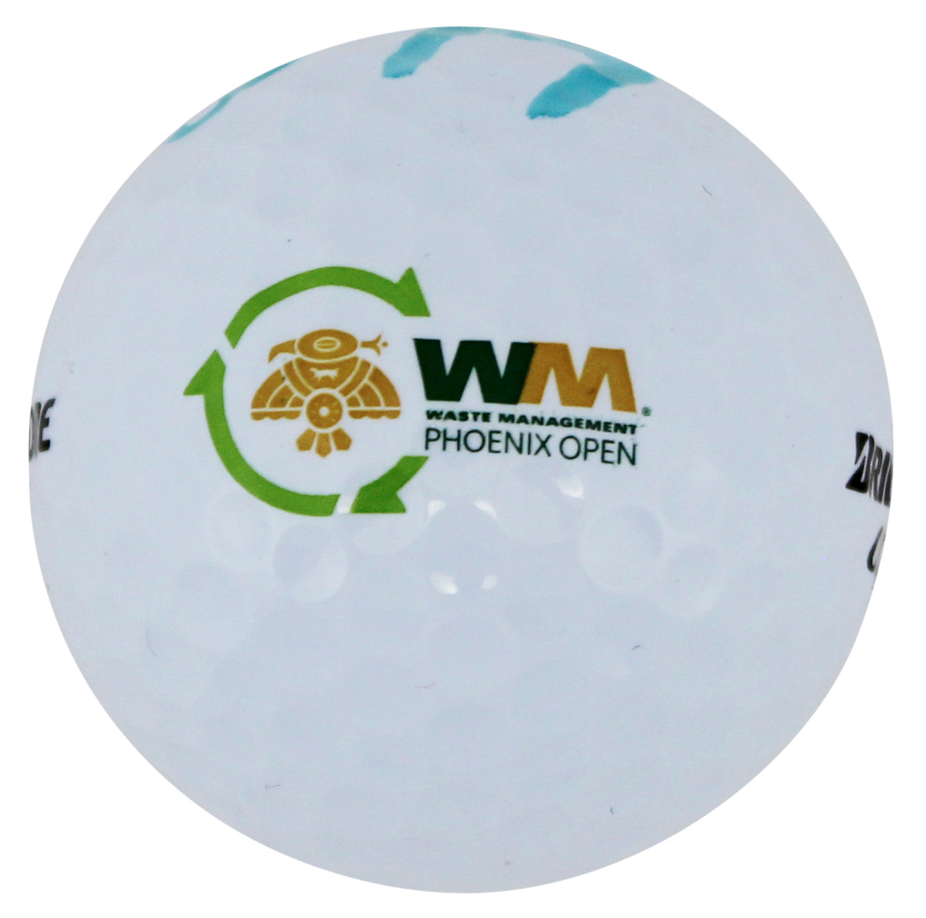 Aaron Baddley Authentic Signed Bridgestone WM Open Logo Golf Ball BAS #AC33603