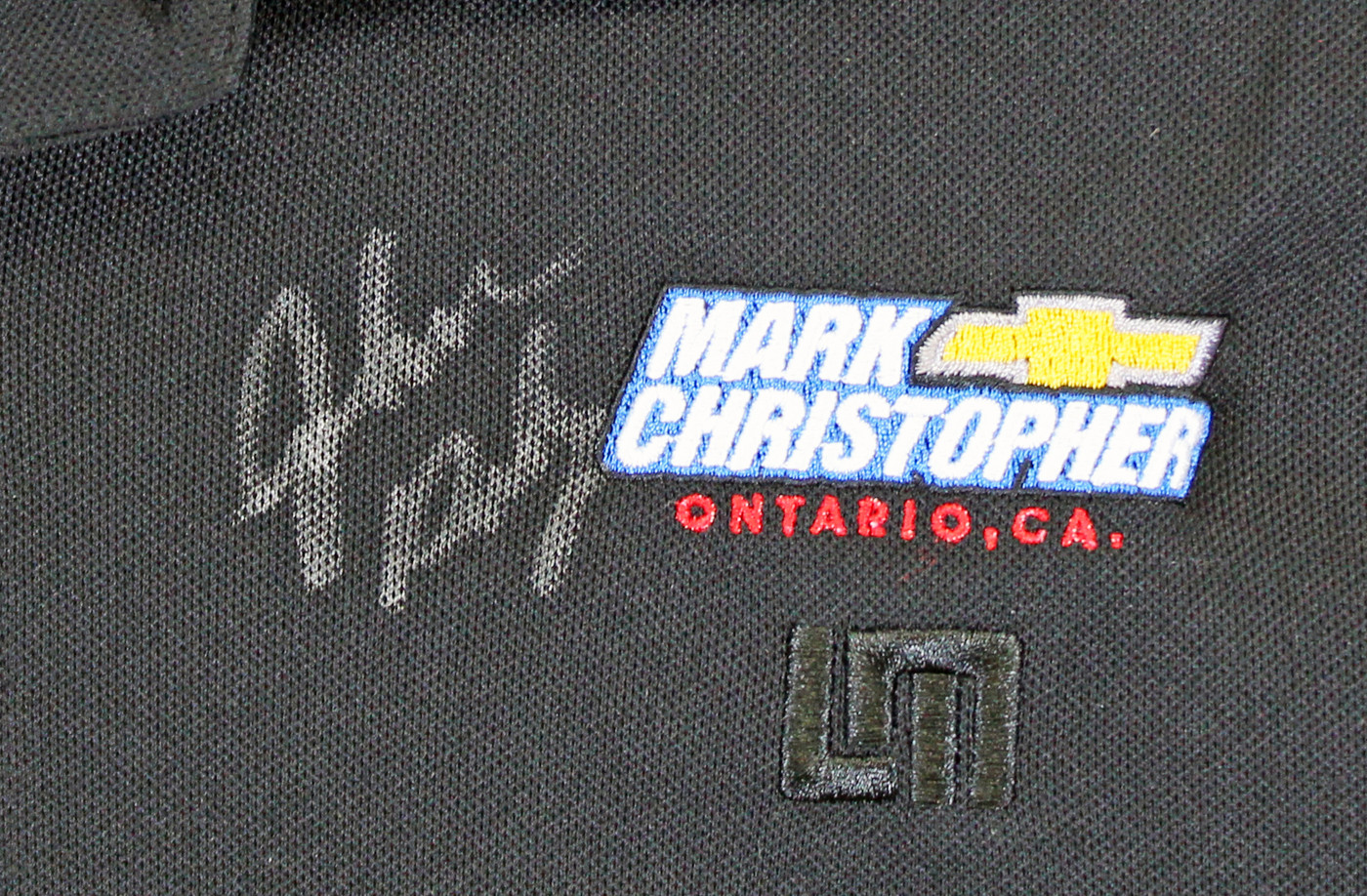 John Daly Authentic Signed Match Worn Black Loudmouth Polo Shirt BAS #BK84777