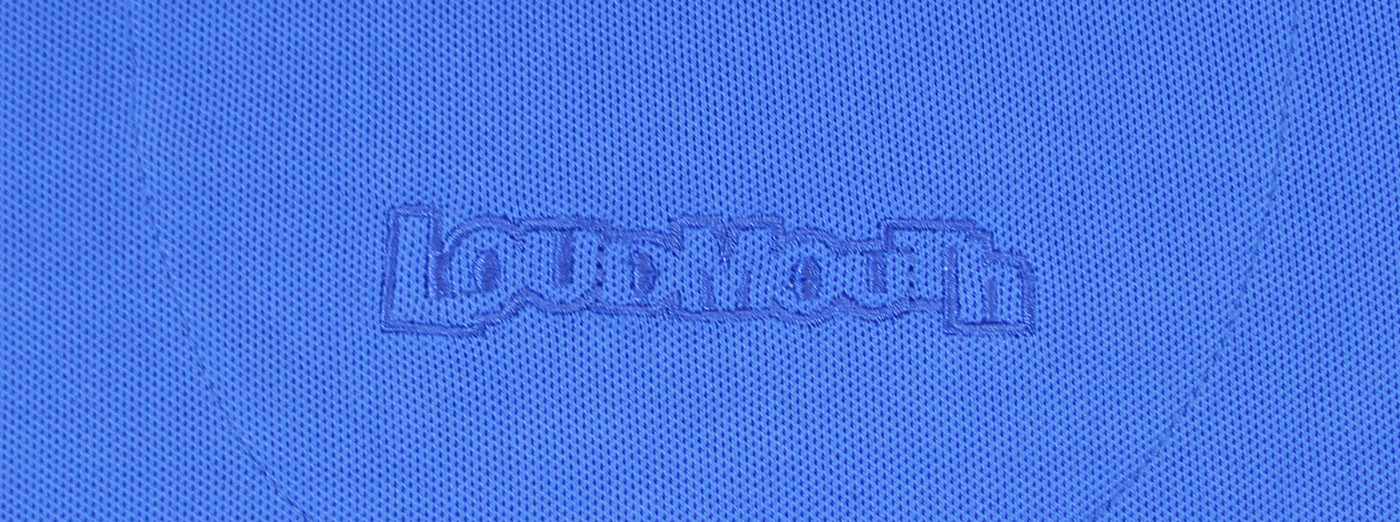 John Daly Authentic Signed Match Worn Blue Loudmouth Polo Shirt BAS #BK84735