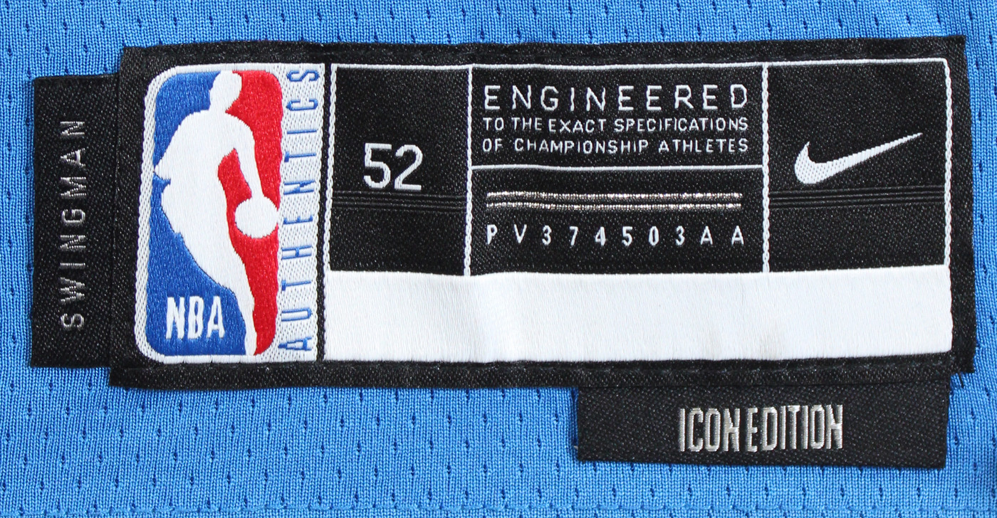 Thunder Shai Gilgeous-Alexander Signed Blue Nike Icon Ed. Jersey PSA #AQ71719