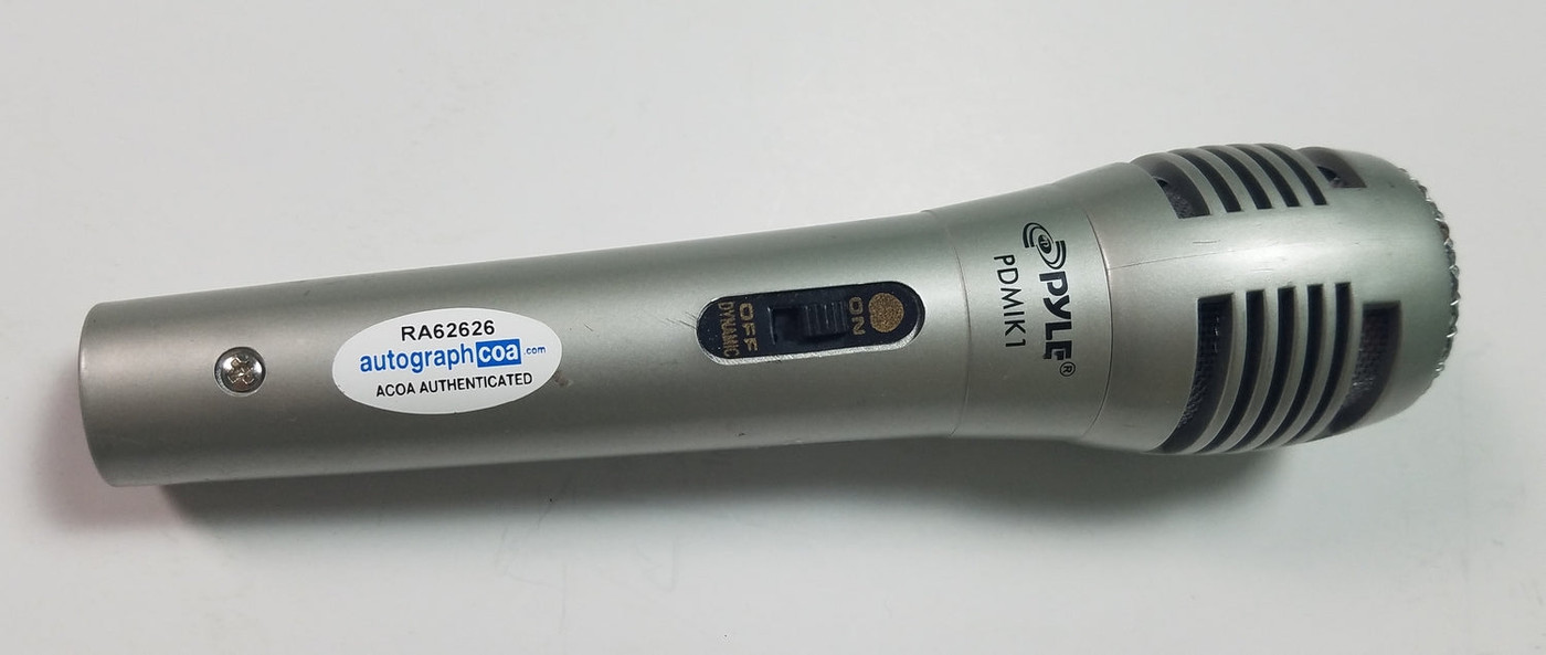 Regis Philbin Signed Autographed Microphone ACOA