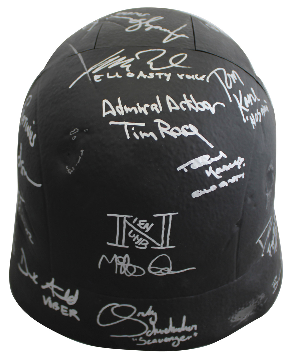 Star Wars (19) Driver, Ridley, Daniels, Mayhew, Signed Kylo Ren FS Helmet BAS