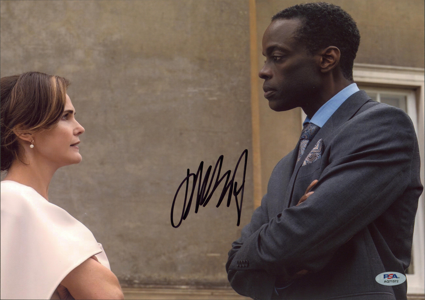 Ato Essandoh The Diplomat Authentic Signed 11x14 Photo PSA/DNA #AQ71572