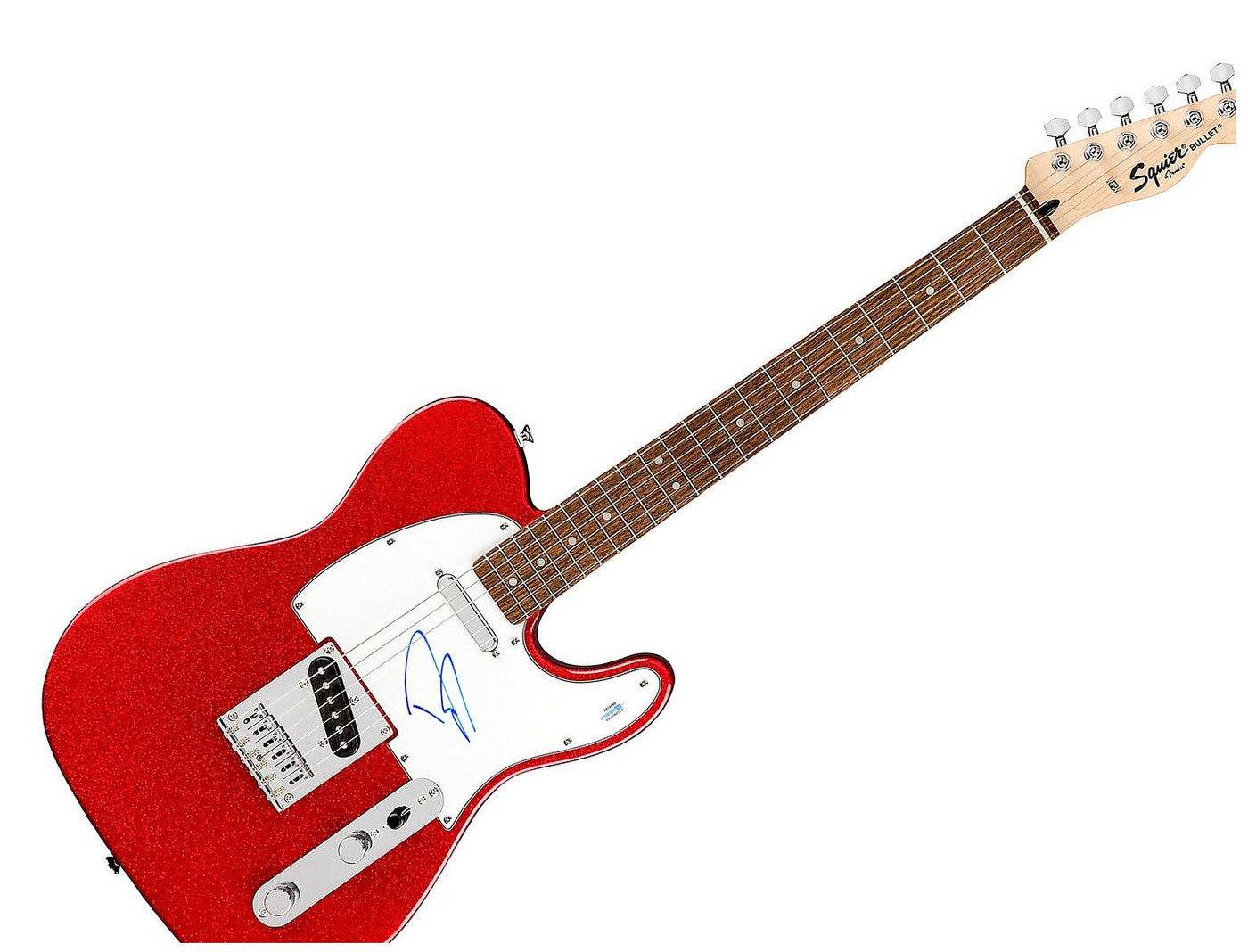 Dave Grohl Signed Sparkling Red Fender Telecaster - COA & ACOA