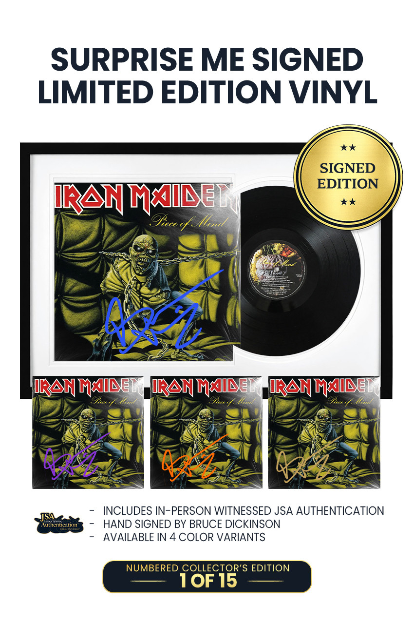 Piece Of Mind - Bruce Dickinson (Signed Vinyl)