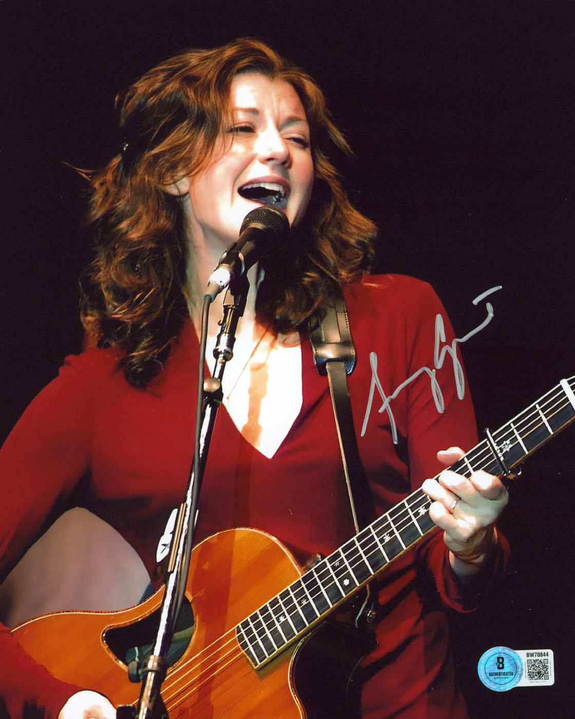 Amy Grant Musician Authentic Signed 8x10 Vertical Photo Autographed BAS 5