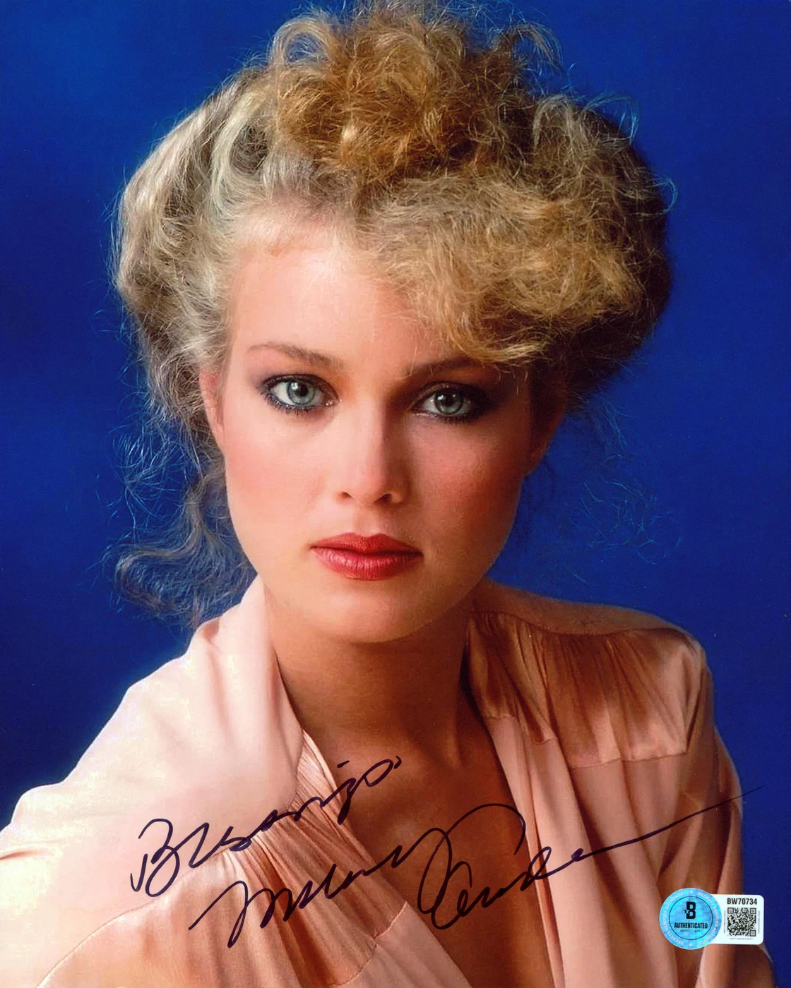 Melody Anderson Flash Gordon "Blessings" Authentic Signed 8x10 Photo BAS 1