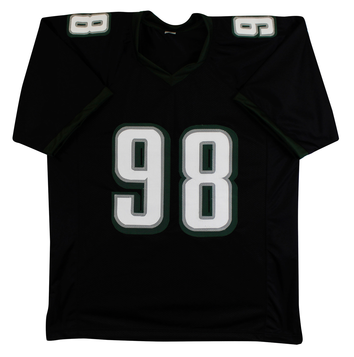 Jalen Carter Authentic Signed Black Pro Style Jersey Autographed JSA Witnessed