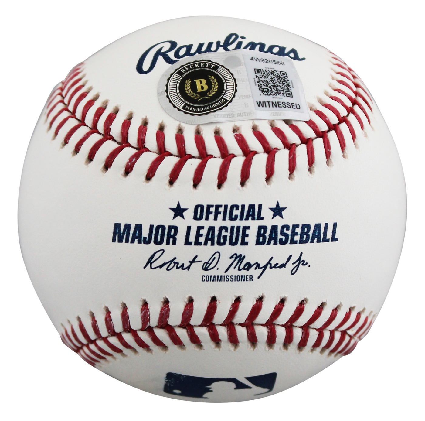 Charlie Sheen Major League "Wild Thing" Signed Baseball W/ Case BAS Witnessed