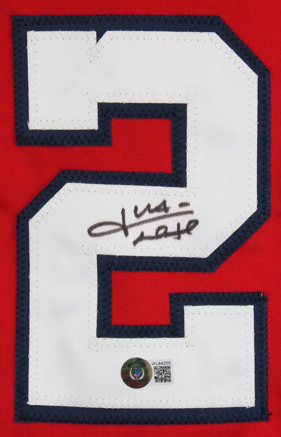 Juan Soto Authentic Signed Red Pro Style Jersey Autographed BAS