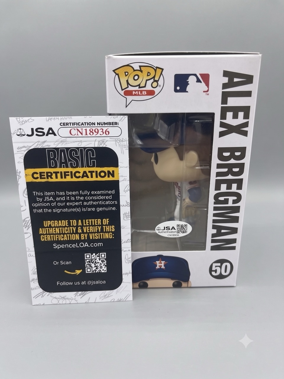 Alex Bregman Chicago Cubs/Astros Autographed Funko Pop