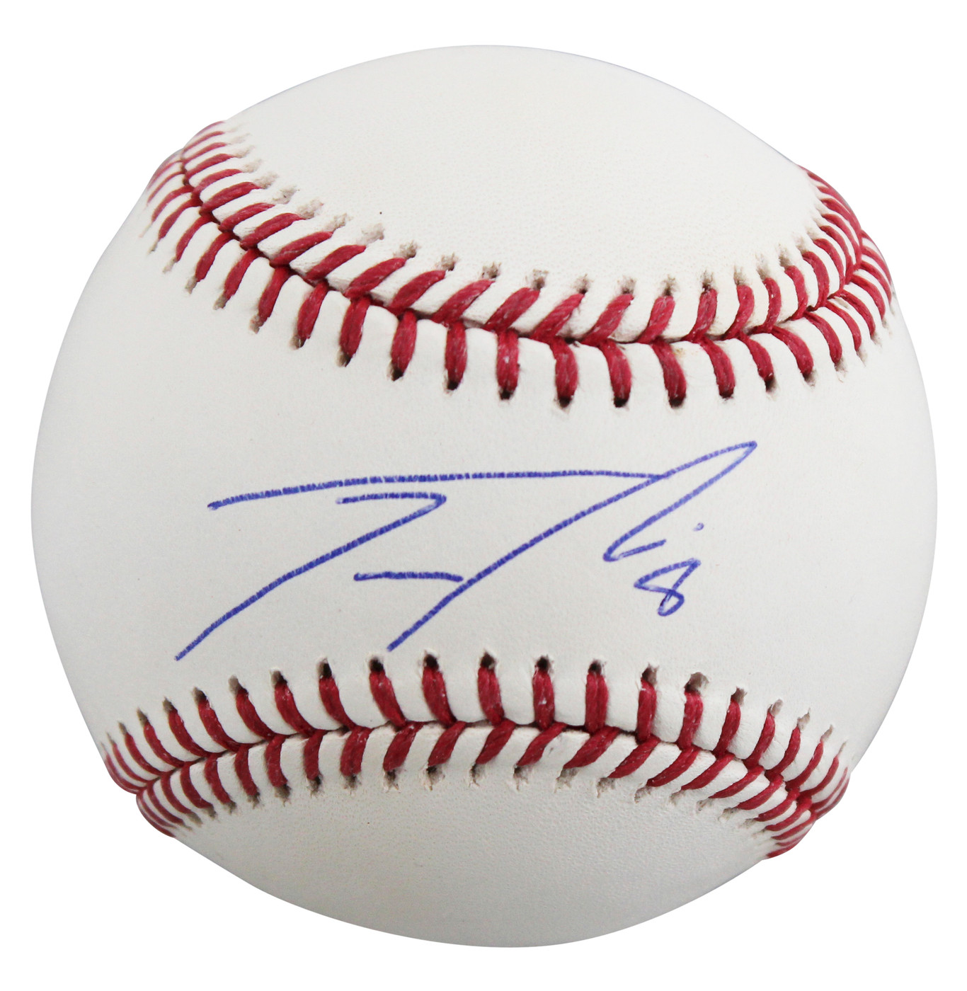 Rangers Josh Smith Authentic Signed OML Baseball Autographed BAS Witnessed