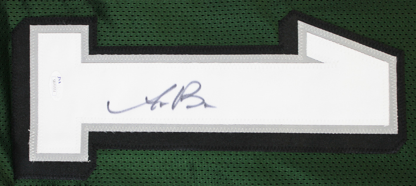 A.J. Brown Authentic Signed Green Pro Style Jersey Autographed JSA