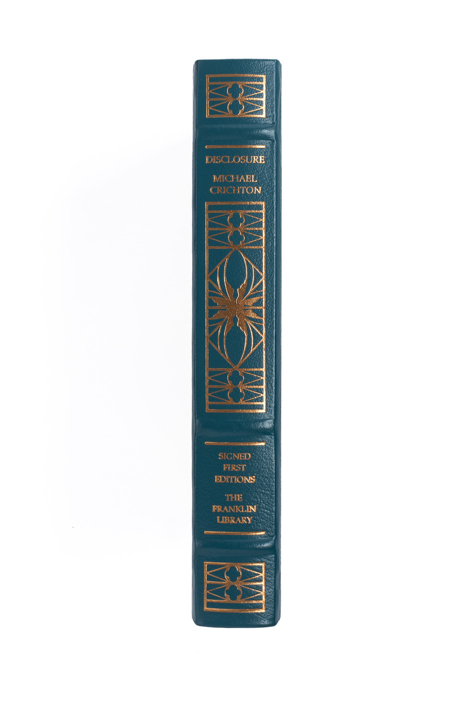 Michael Crichton Signed Disclosure First Edition Book