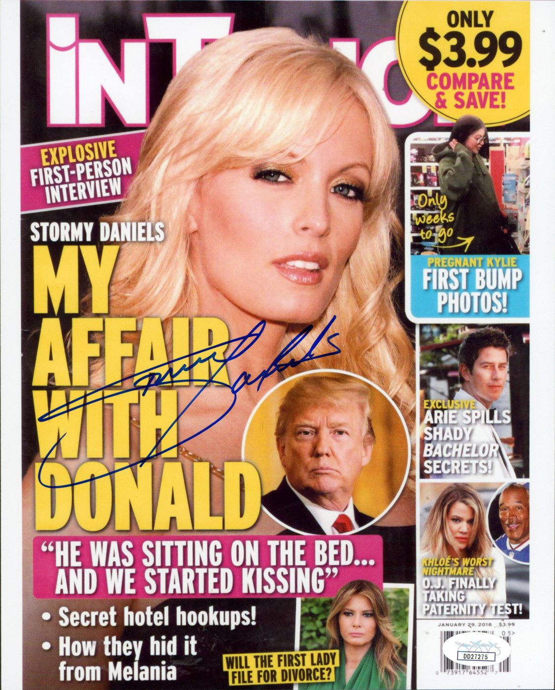 Stormy Daniels Authentic Signed 8x10 Vertical Photo Autographed JSA
