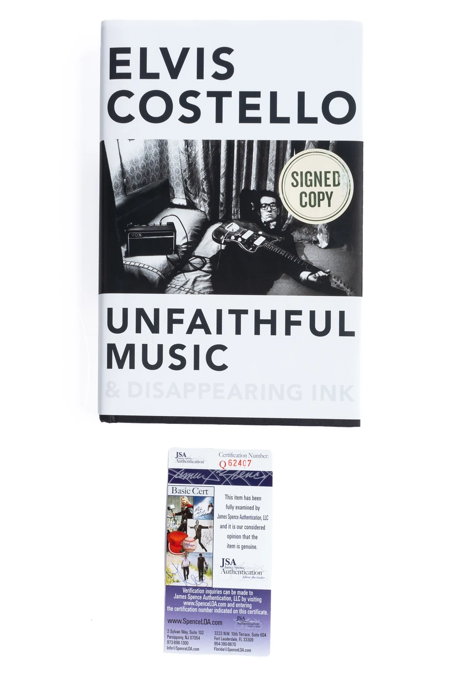 Unfaithful Music & Disappearing Ink