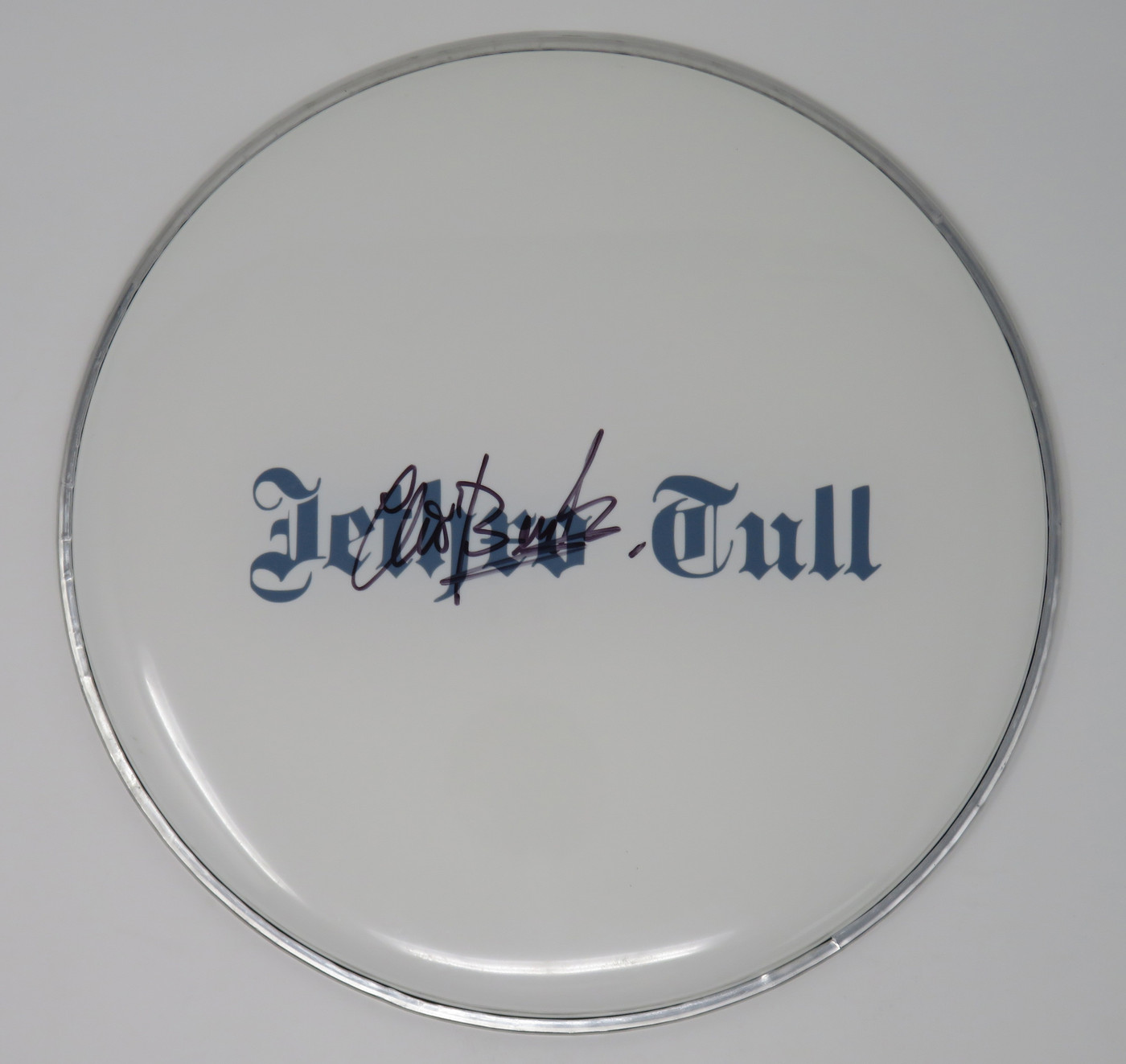 Jethro Tull Signed Drumhead