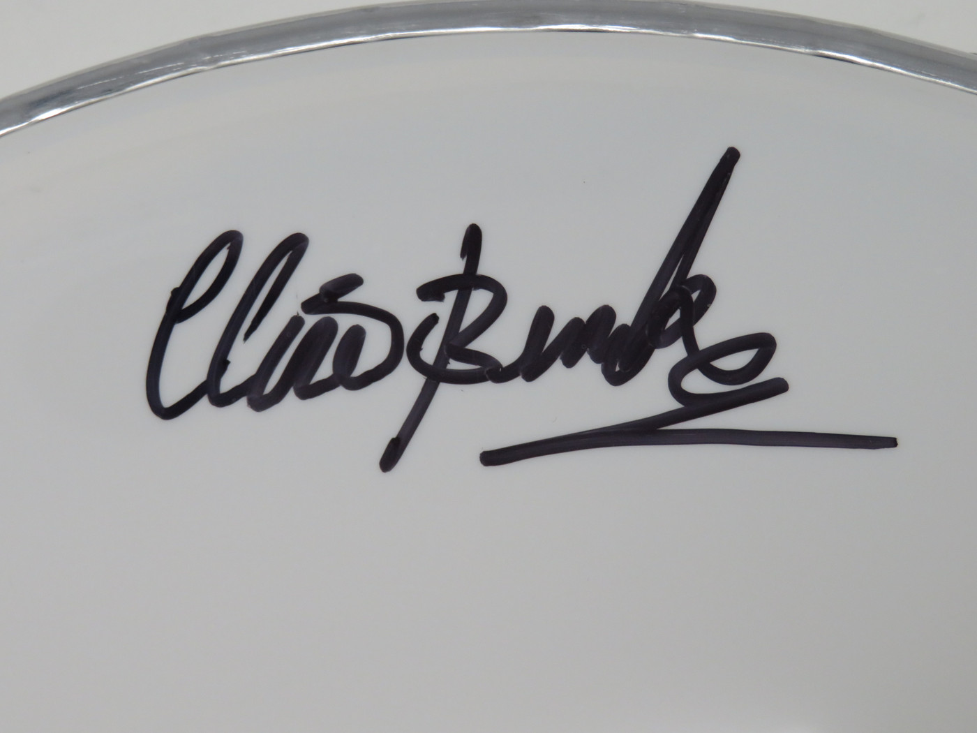 Jethro Tull Signed Drumhead