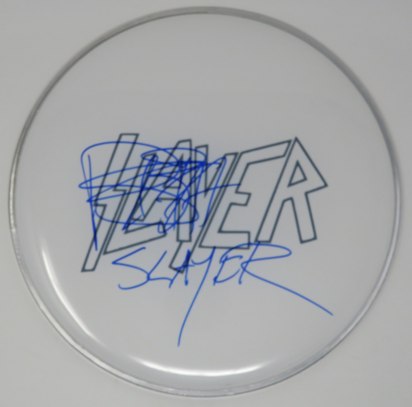 Slayer Signed Drumhead
