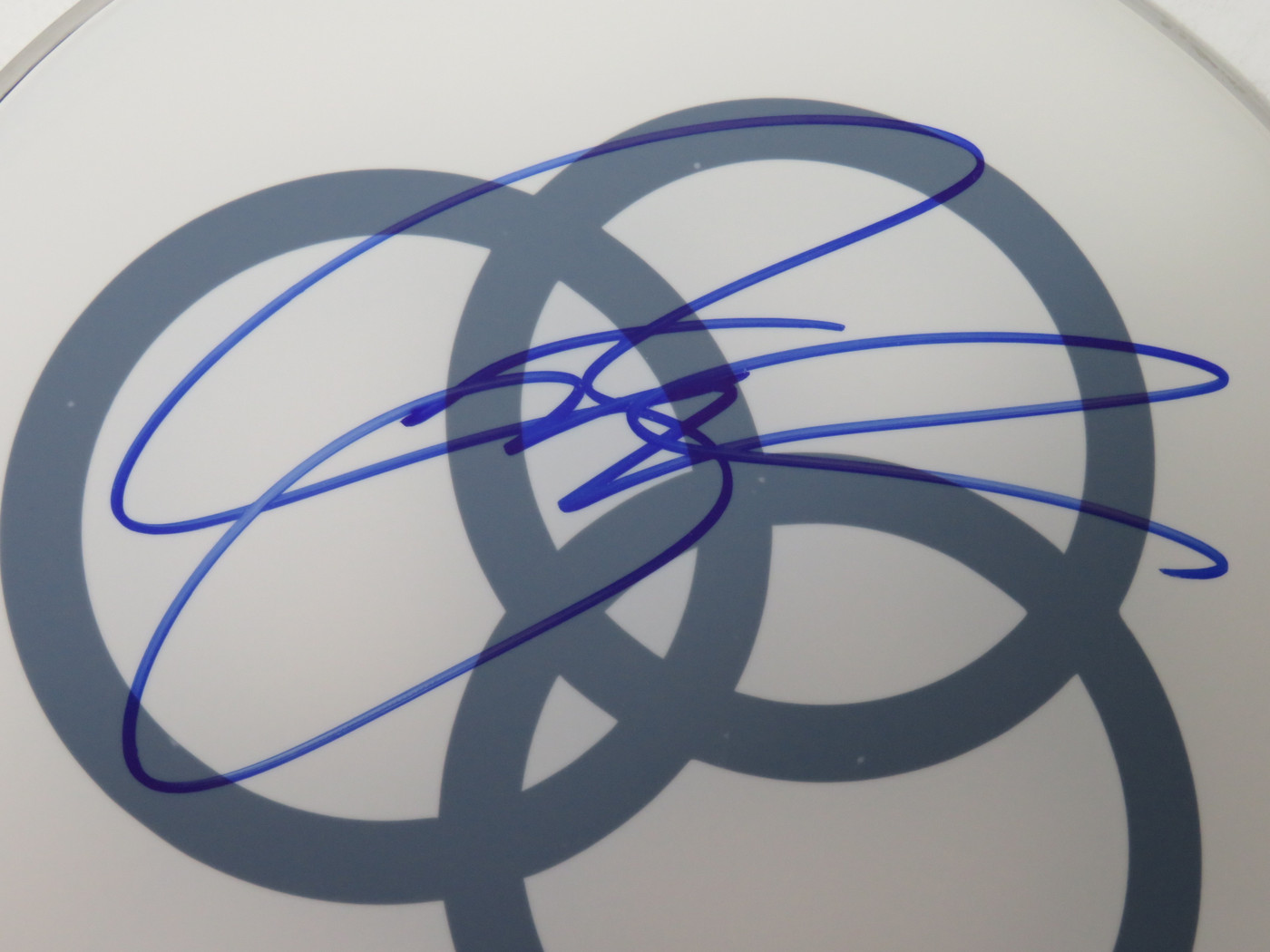 Led Zeppelin Signed Drumhead