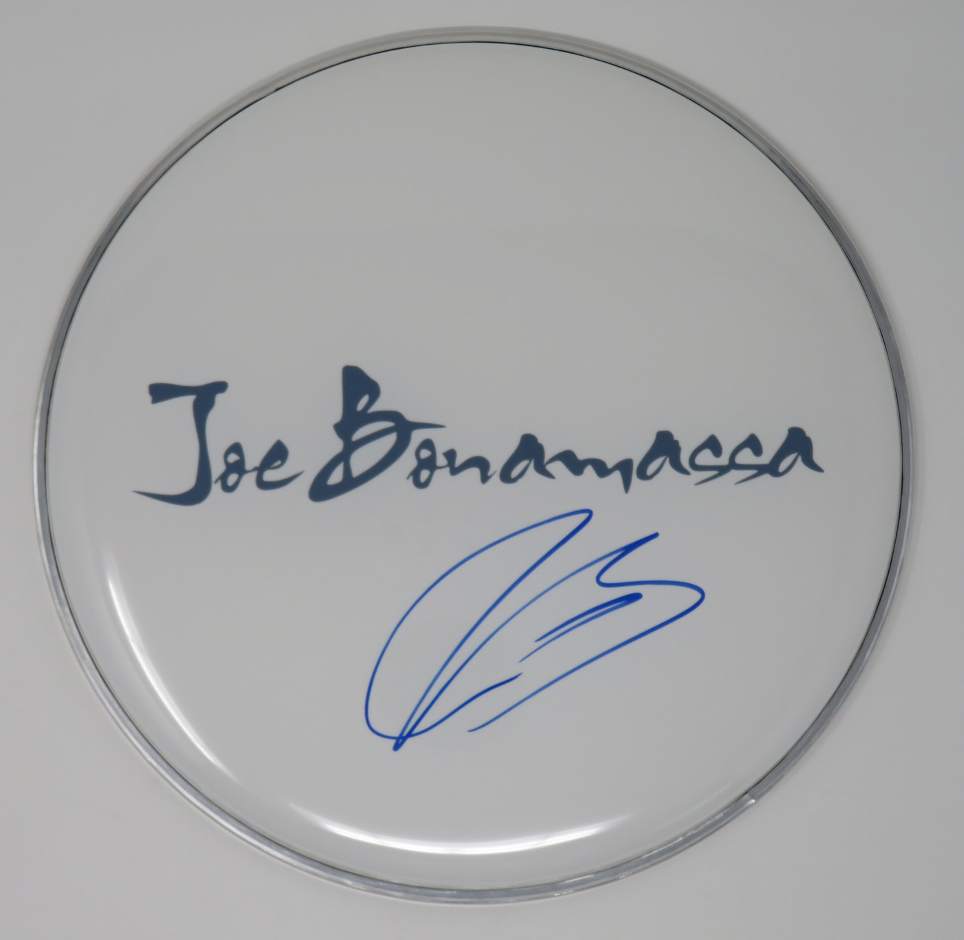 Joe Bonamassa Signed Drumhead