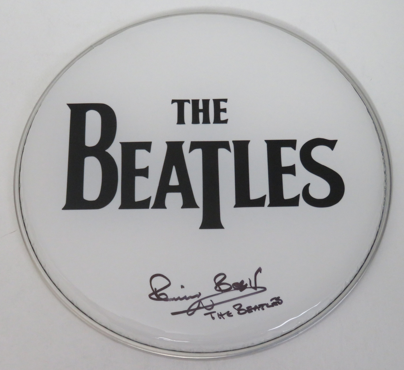 The Beatles Signed Drumhead (White)