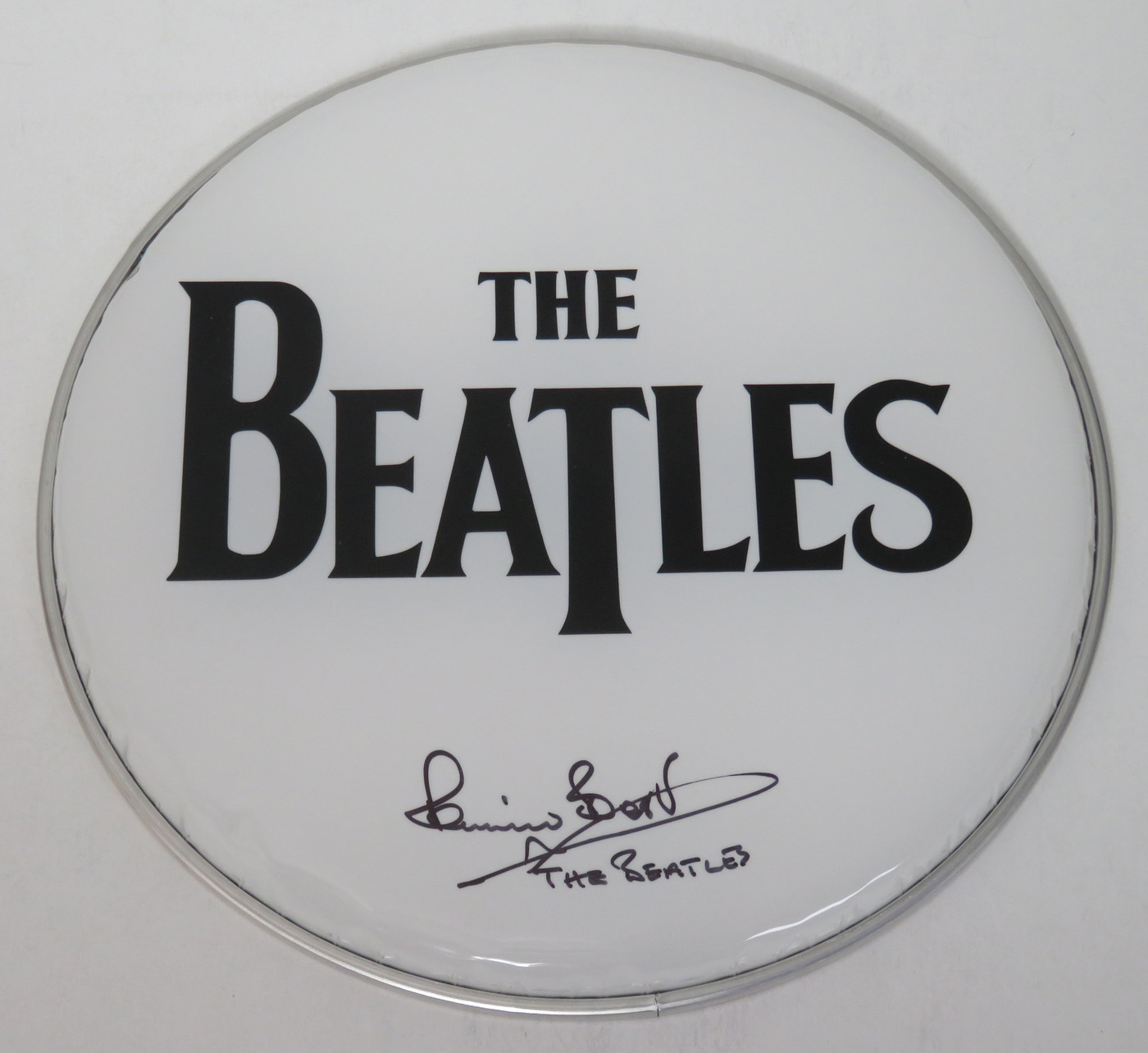 The Beatles Signed Drumhead (White)