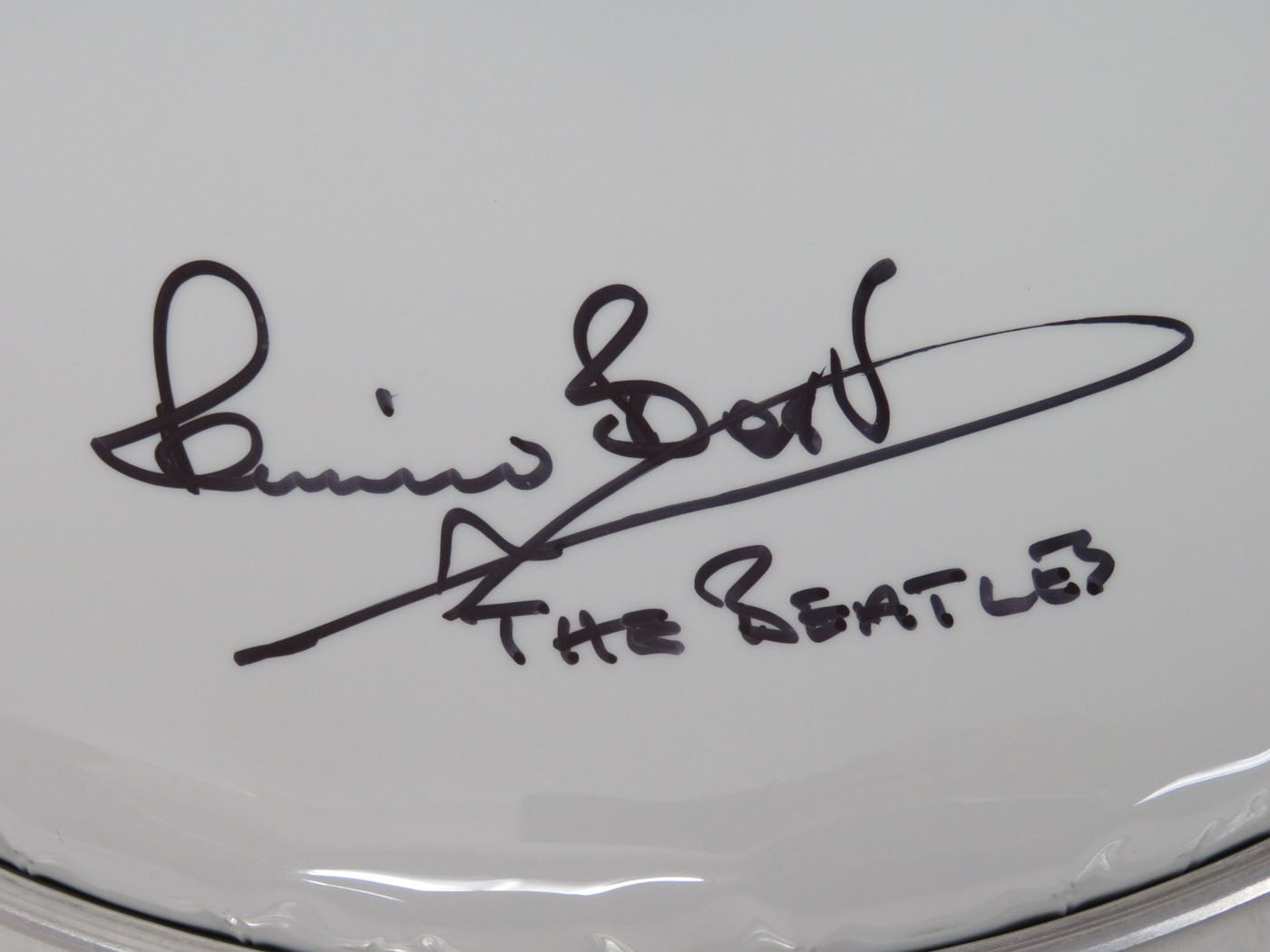 The Beatles Signed Drumhead (White)