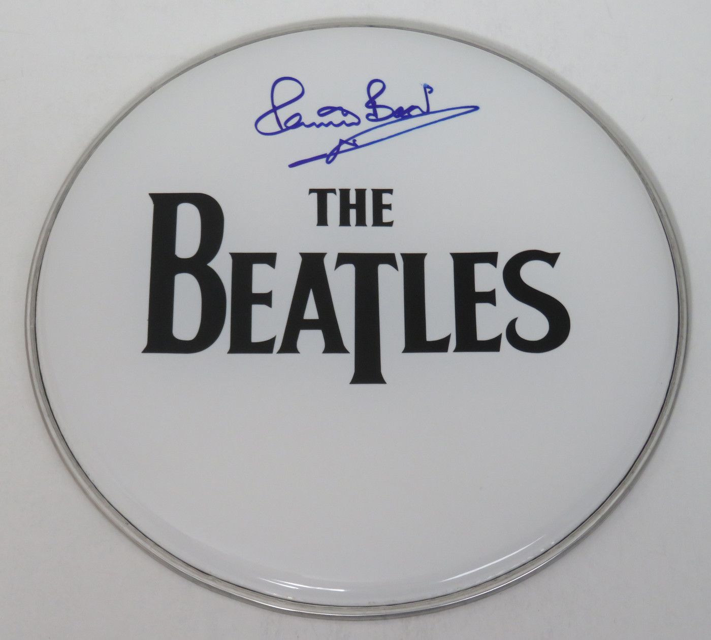 The Beatles Signed Drumhead (White)