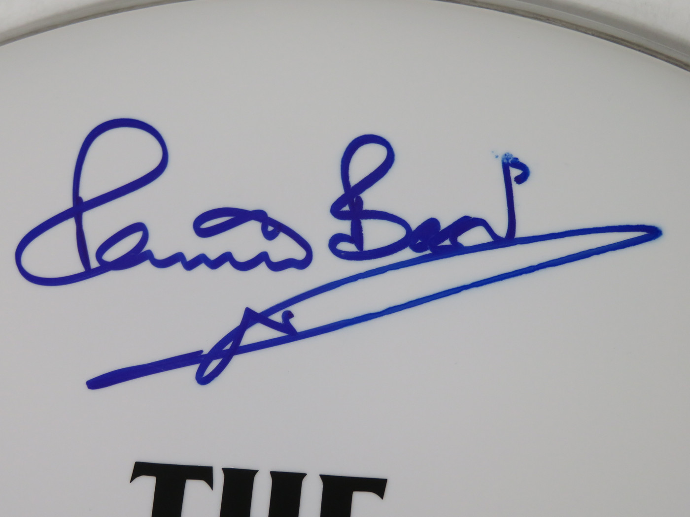 The Beatles Signed Drumhead (White)