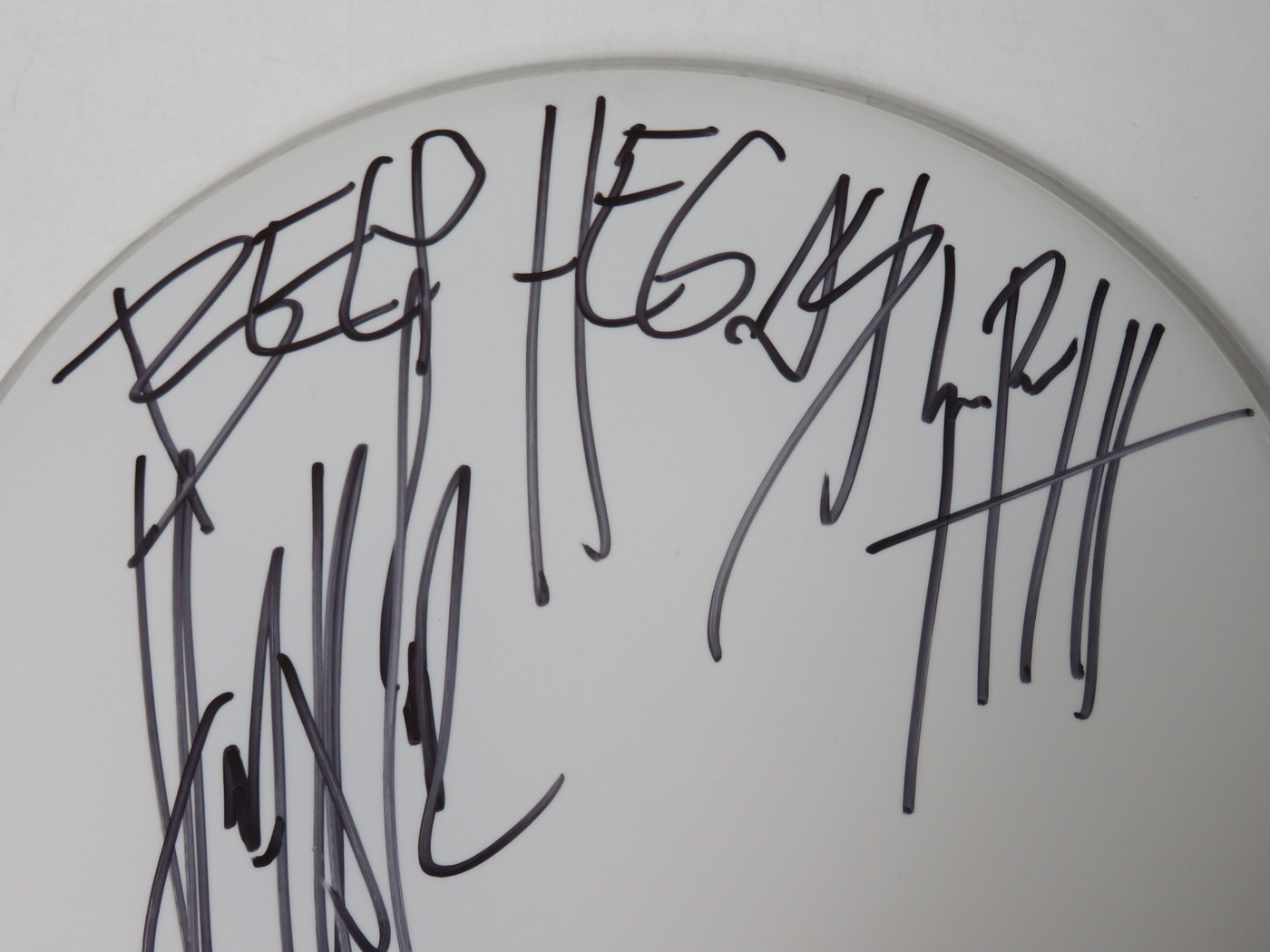 Belphegor Signed Drumhead