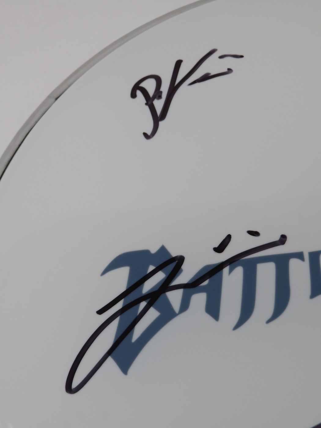 Battle Beast Signed Drumhead
