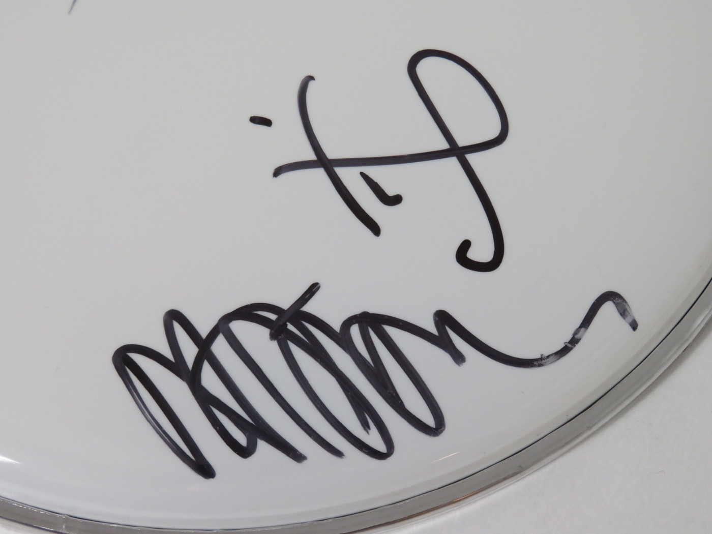 Baroness Signed Drumhead