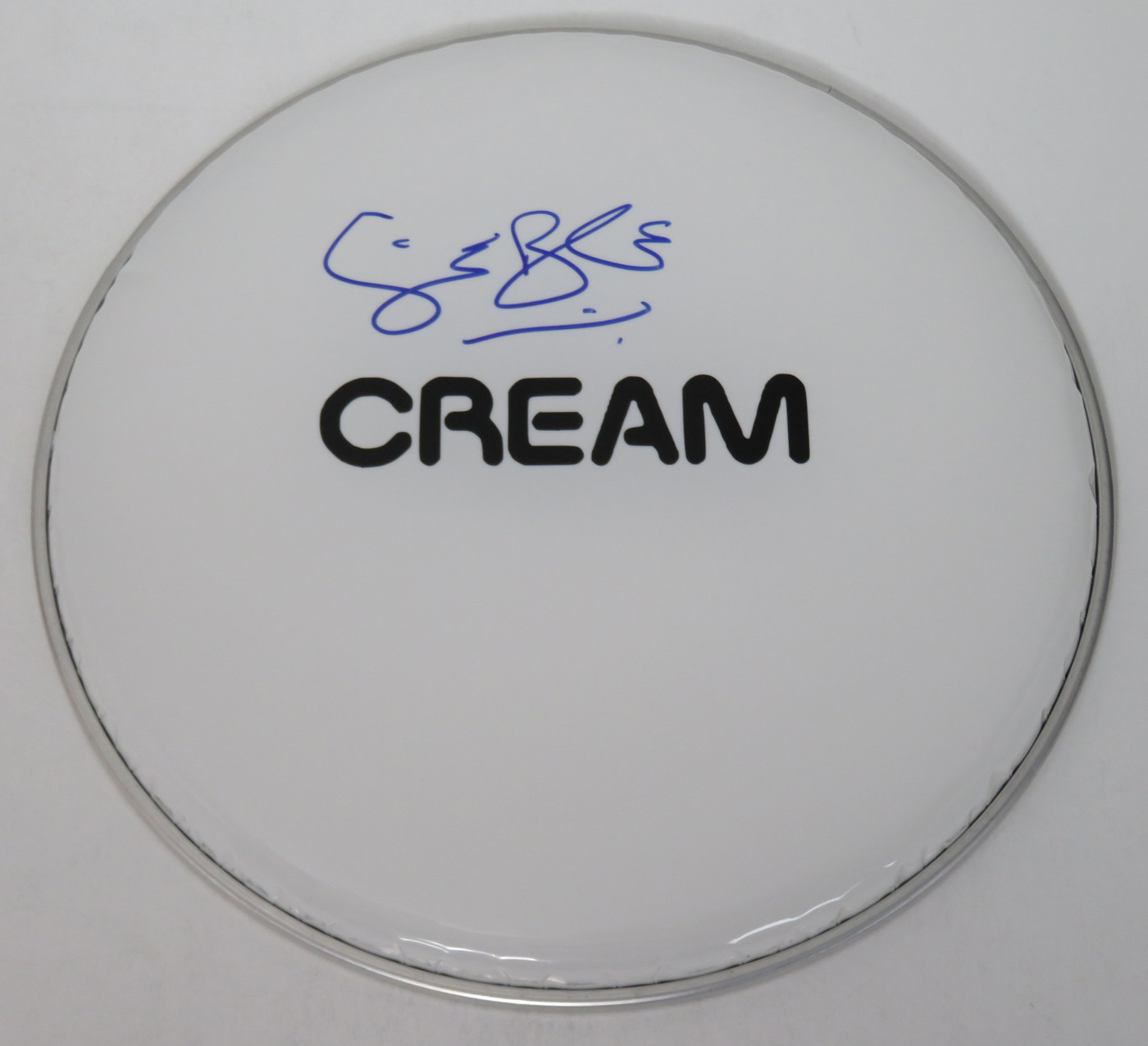 Cream Signed Drumhead