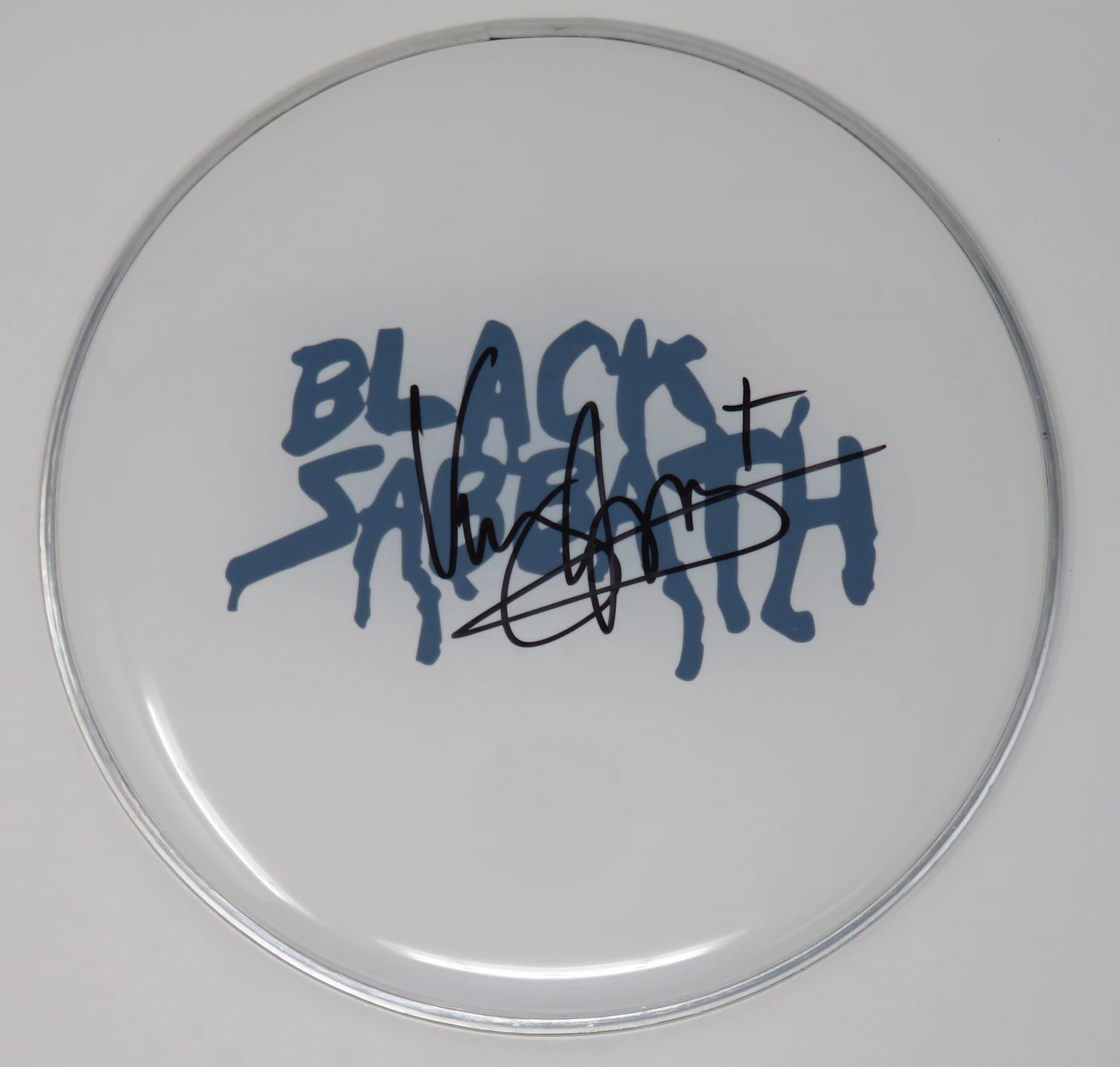 Black Sabbath Signed Drumhead