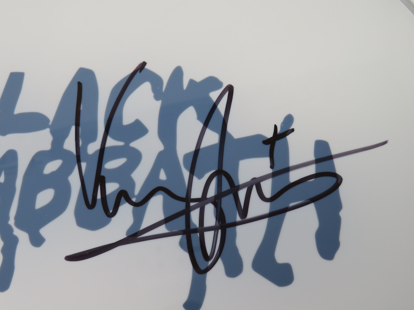 Black Sabbath Signed Drumhead