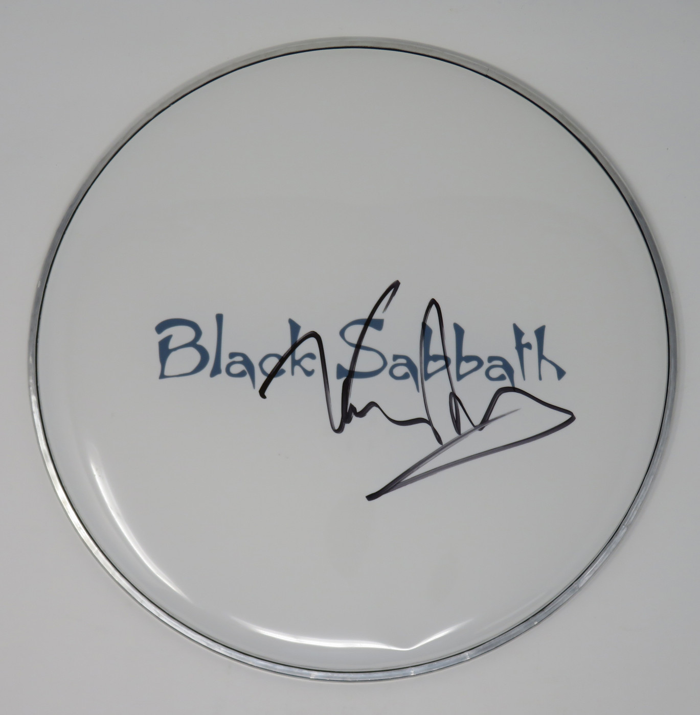Black Sabbath Signed Drumhead