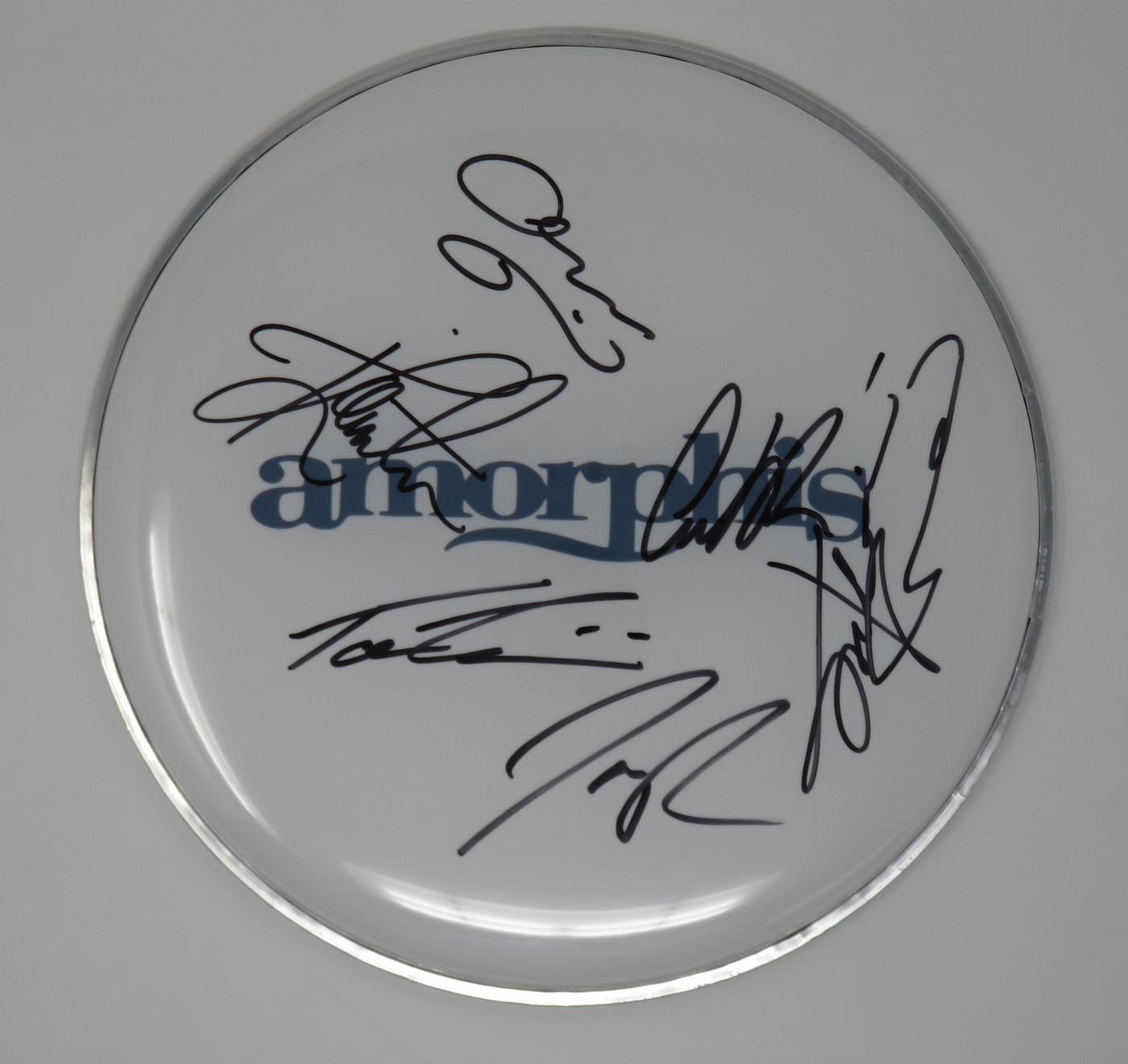 Amorphis Signed Drumhead