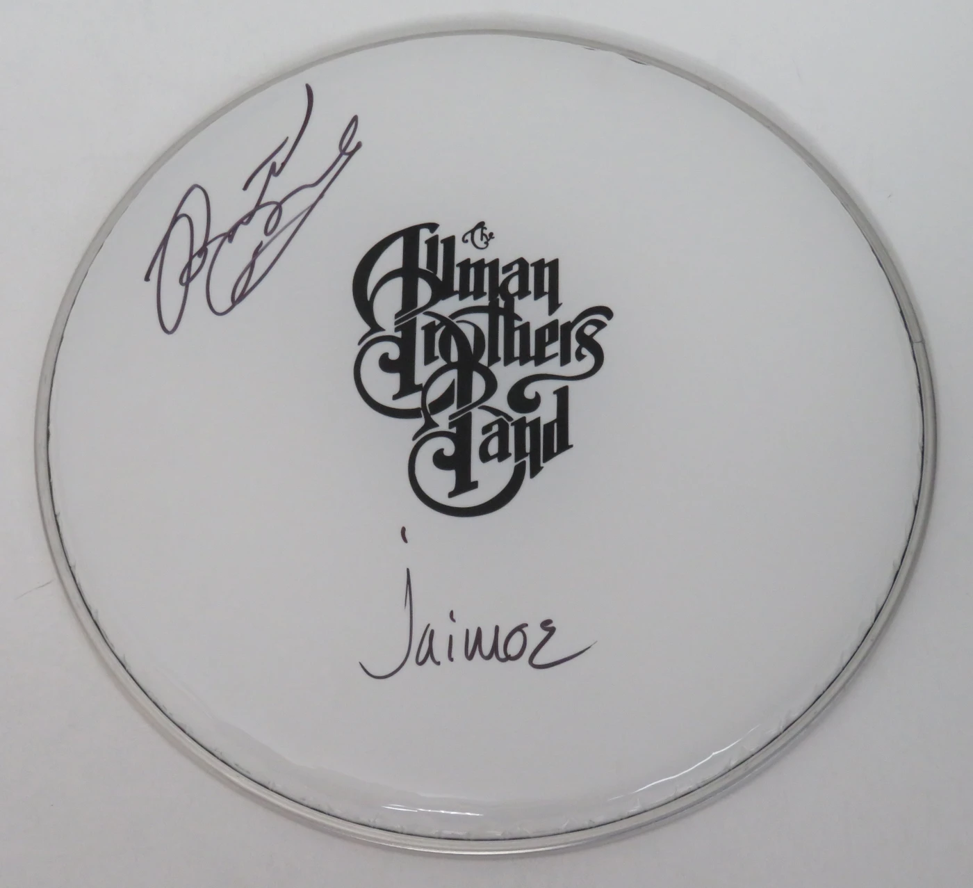The Allman Bothers Band Signed Drumhead