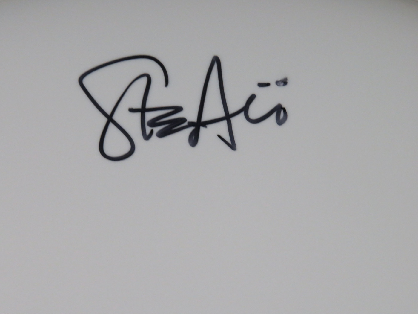 Steve Albini Nirvana Signed Drumhead