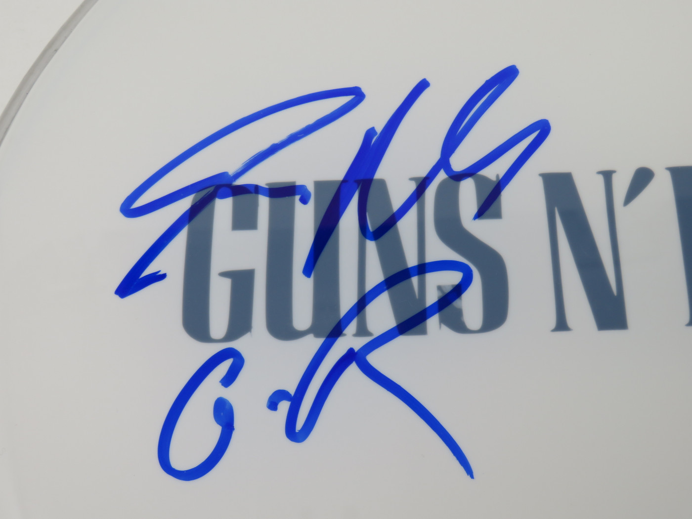 Steven Adler Signed Guns N' Roses Drumhead