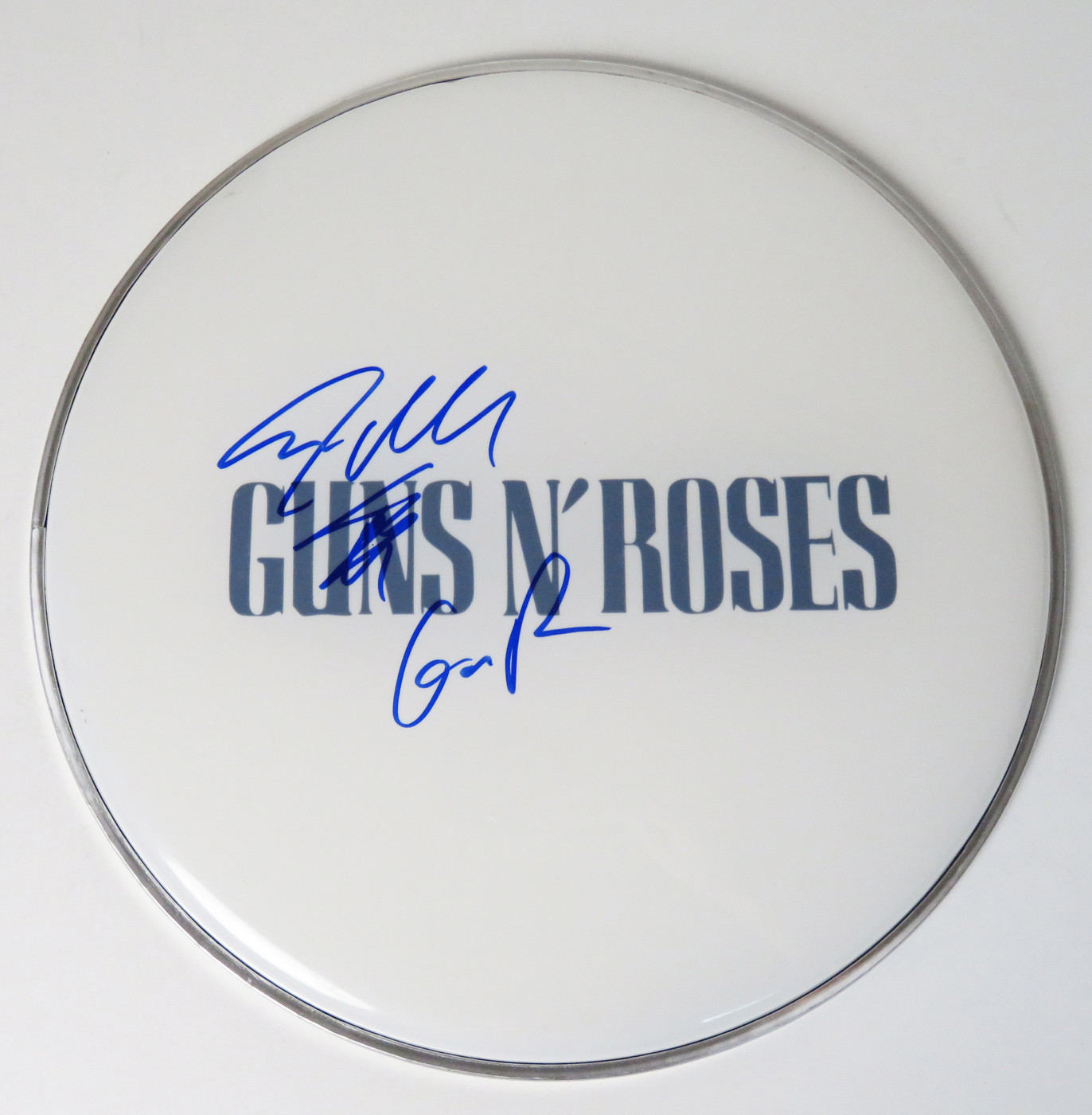 Steven Adler Signed Guns N' Roses Drumhead