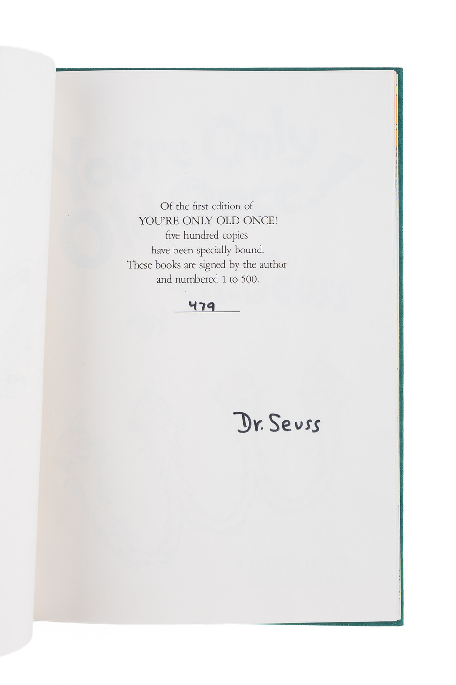 Dr. Seuss's You're Only Old Once!: A Book for Obsolete Children