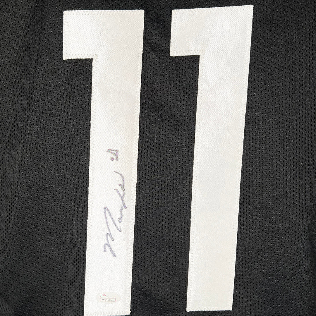 Markus Wheaton Signed Pittsburgh Black Football Jersey (JSA)