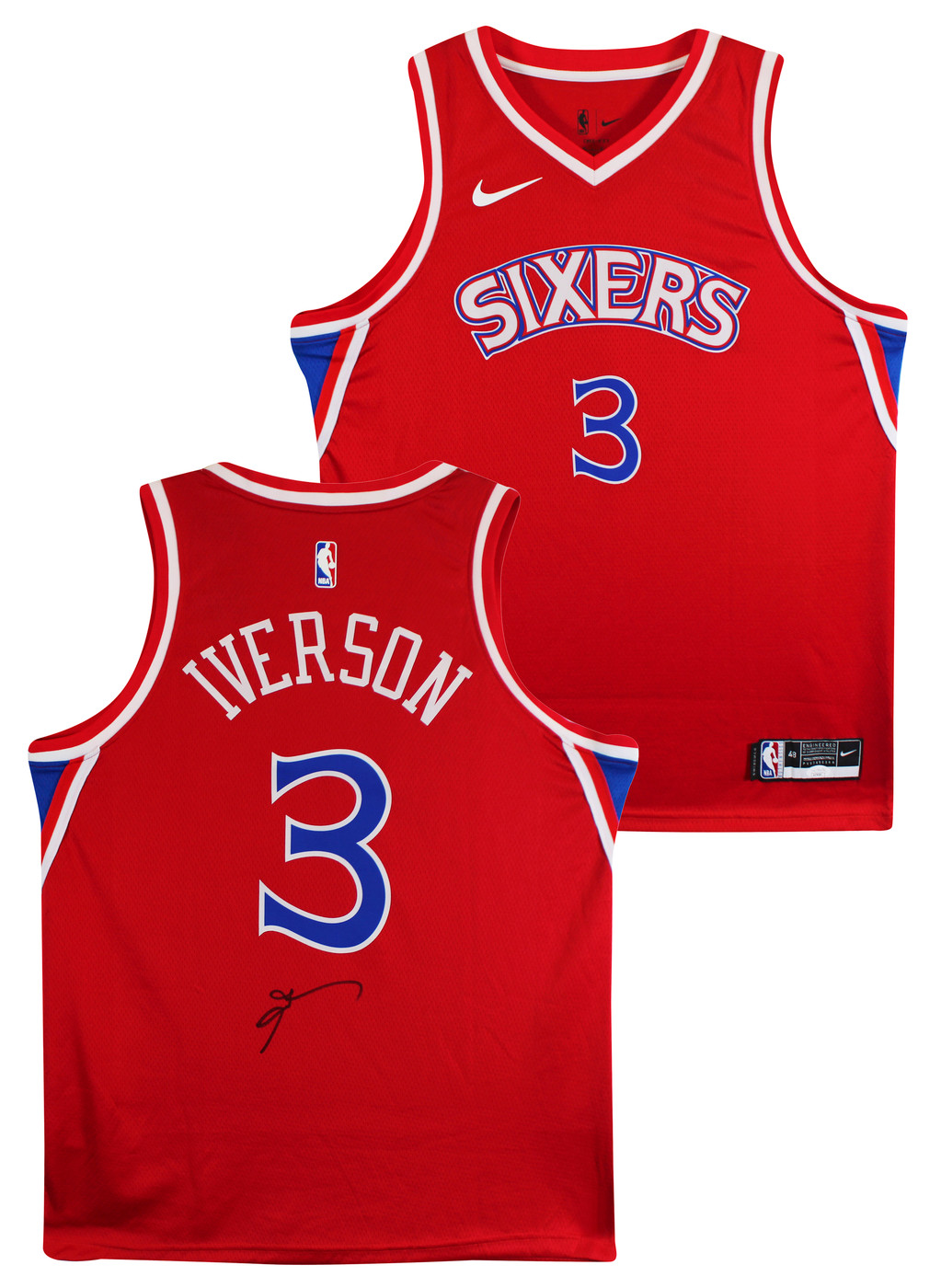 NIKE/ナイキ/NBA/SIXERS/アイバーソン/ユニフォーム Vintage Allen