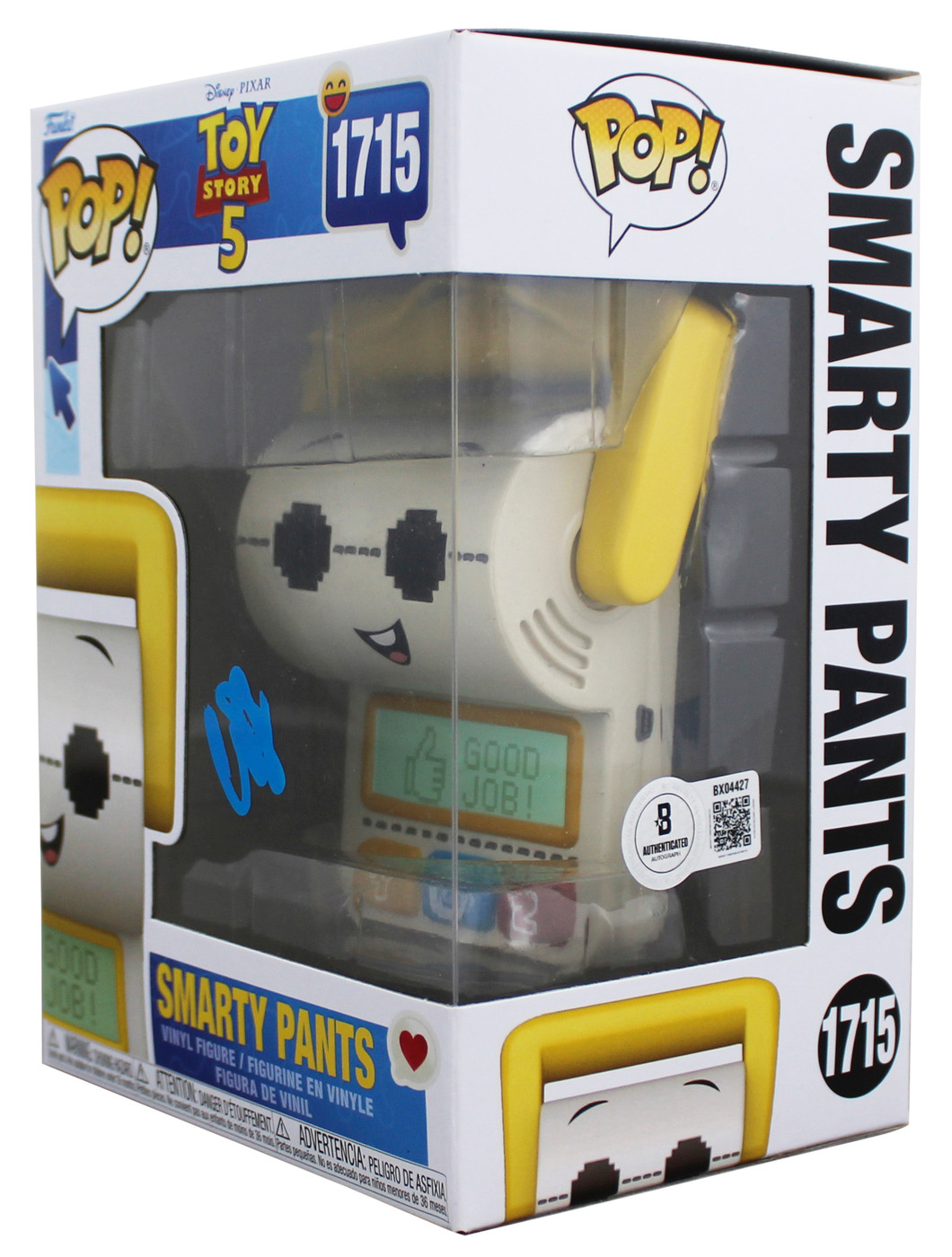 Conan O'Brien Toy Story Signed Smarty Pants #1715 Funko Pop Figure