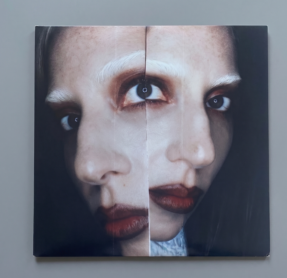 Lady Gaga SIGNED MAYHEM Black Vinyl Insert Autograph