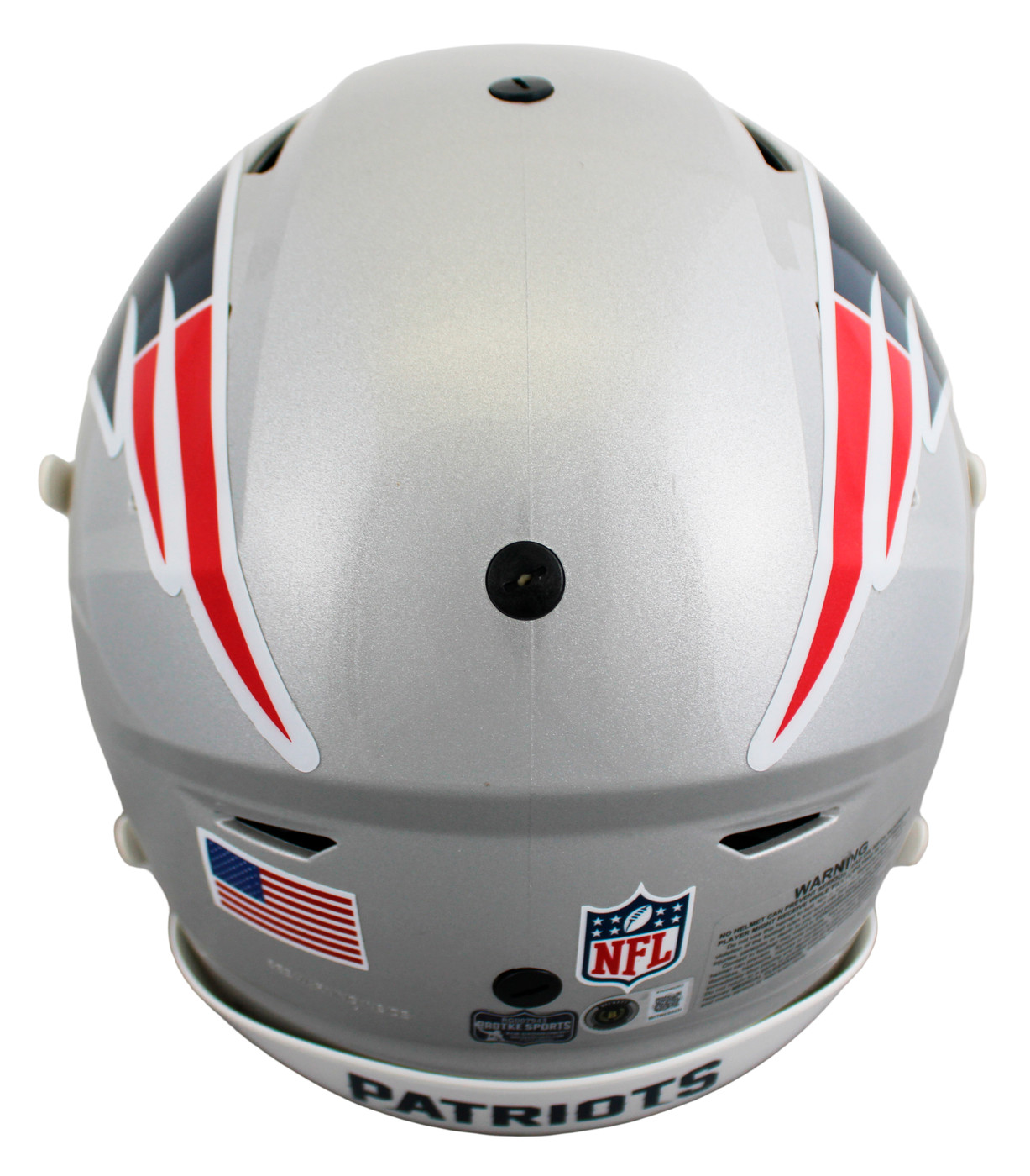 Patriots Rob Gronkowski Signed Speed Flex Full Size Helmet BAS Witnessed