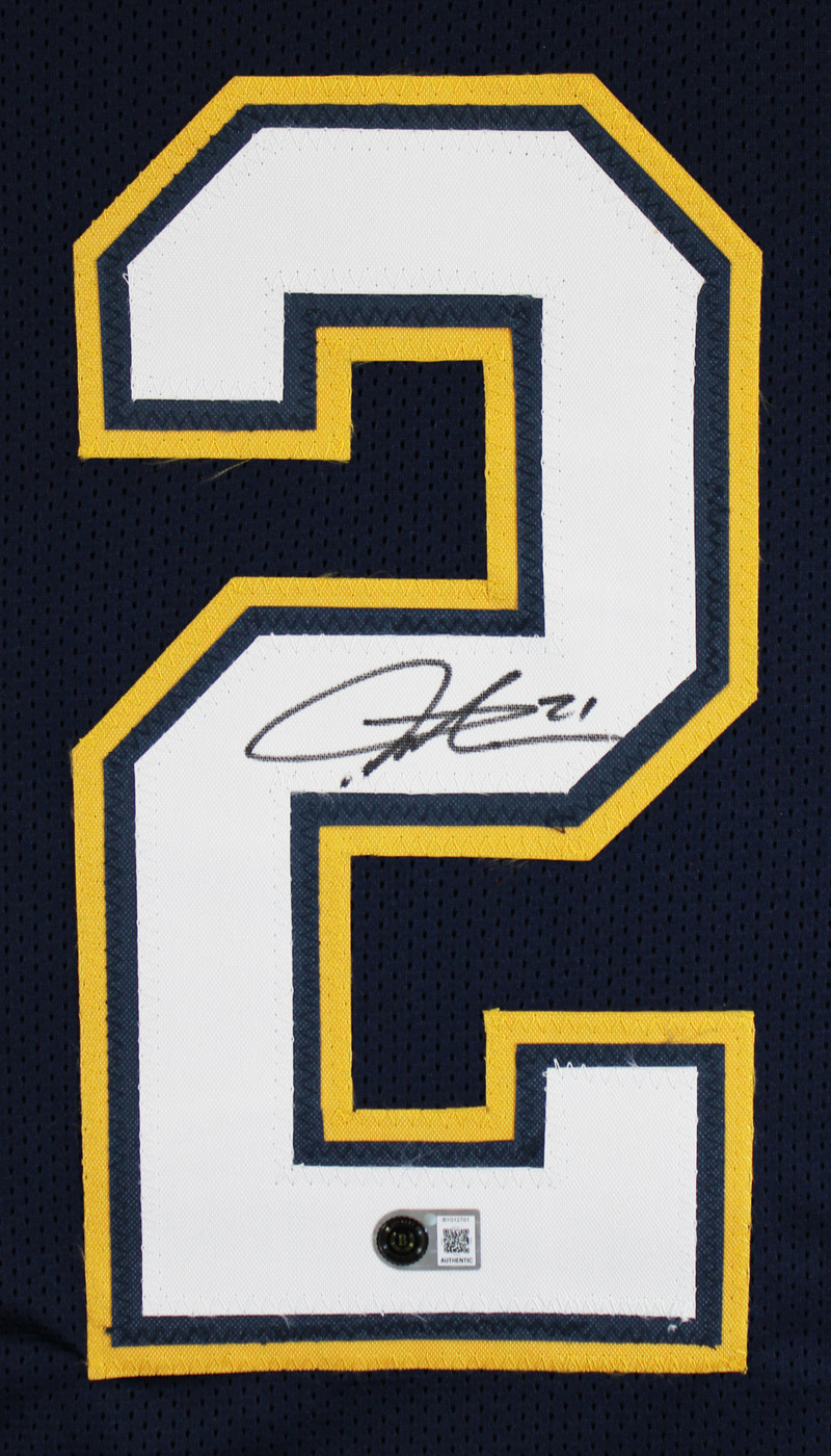 LaDainian Tomlinson Authentic Signed Navy Pro Style Jersey Autographed BAS
