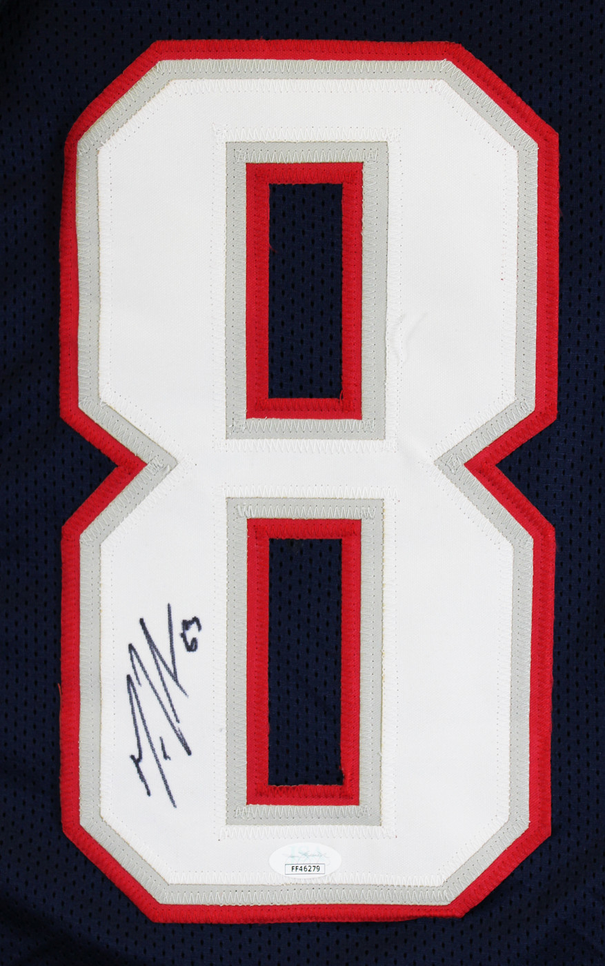 Matt LaCosse Authentic Signed Navy Pro Style Jersey Autographed JSA #FF46279